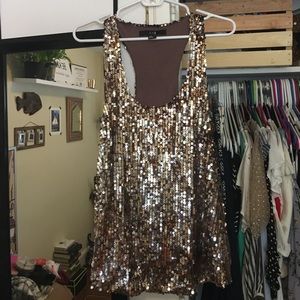 Sequins tank top